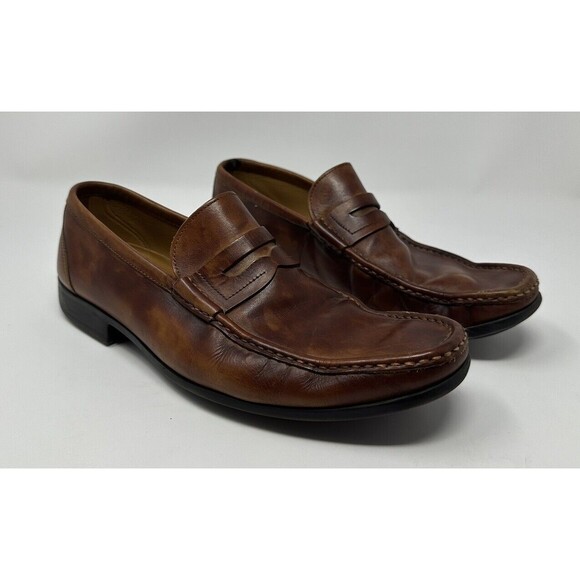 Magnanni | Shoes | Magnanni Mens Marbled Cognac Leather 